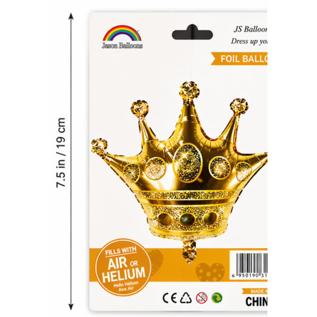 Gold Crown Foil Balloon
