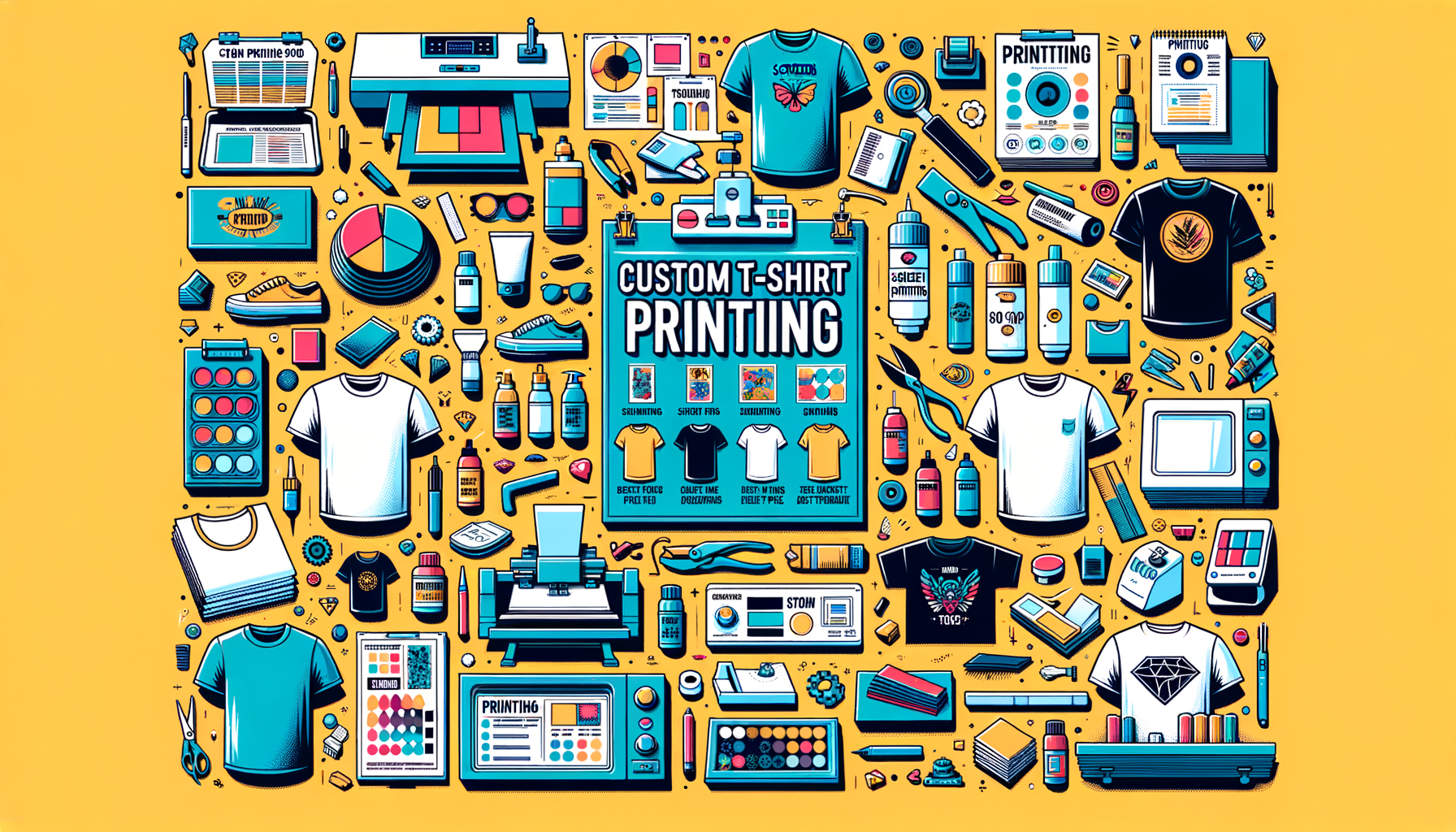 The Ultimate Guide to Choosing the Right Custom T-Shirt Printing Method